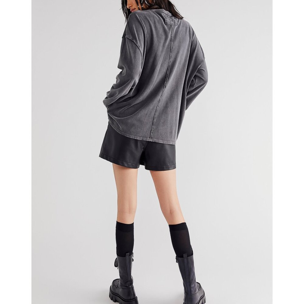 FREE PEOPLE Fade Into You Tee / Metal Stiletto - Picture 2 of 5